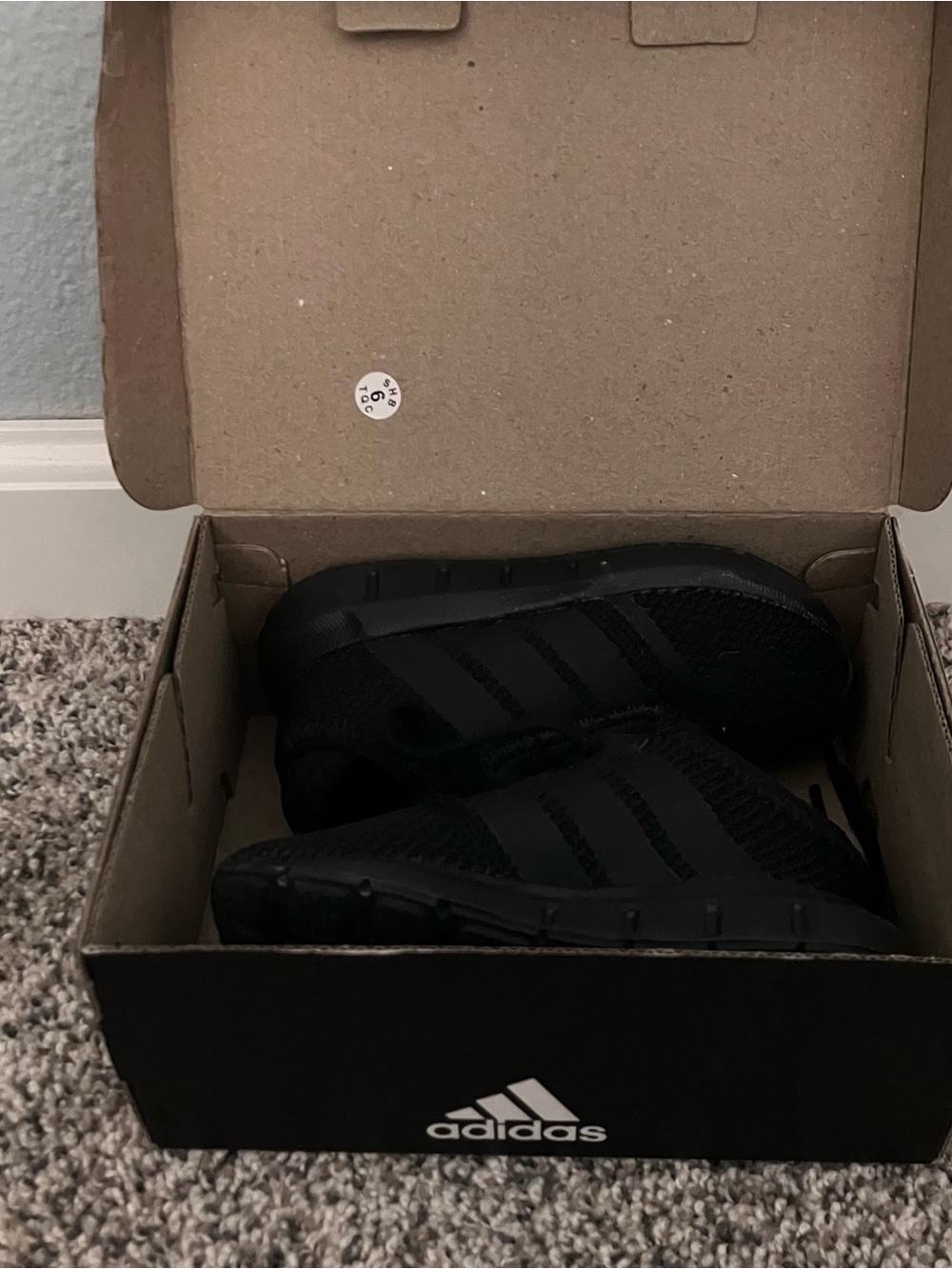 Adidas Kid’s Black Sneakers
